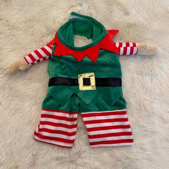 Santa's Little Helper Elf Christmas Pet Dog Costume - Picture 5 of 5